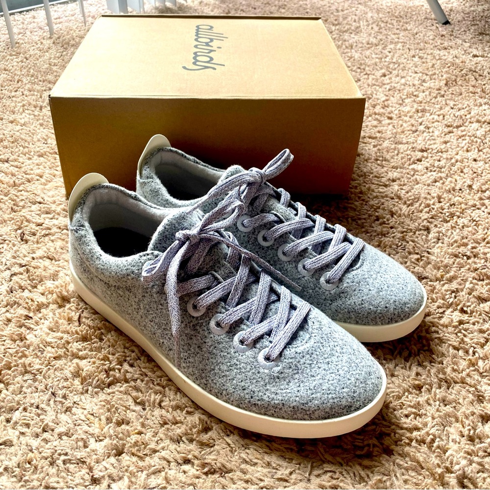 Allbirds Gray Piper Wool Sneakers
